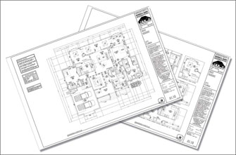 Custom House Design Process, residential floor plans, review documents